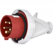 Силовая вилка кабельная EVH 1653 16A 3P+N+PE IP67 красная 004482026 ETI