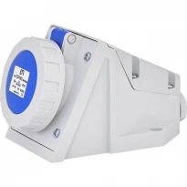 Силовая розетка настенная EZH 1632 16A 2P+PE IP67 синяя 004482040 ETI