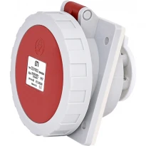 Силовая розетка встраиваемая EEH 1653 16A 3P+N+PE IP67 красная 004482084 ETI