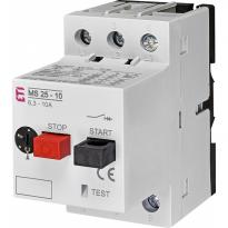 Автомат для захисту електродвигуна MS25-10 6,3-10A 6kA 004600100 ETI