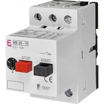 Автомат для защиты электродвигателя MS25-10 6,3-10A 6kA 004600100 ETI