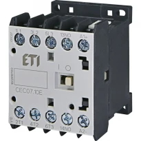 Миниконтактор CEC07.10-230V-50/60Hz 3 полюса 18A AC 230V 3NO+(1NO) 004641054 ETI