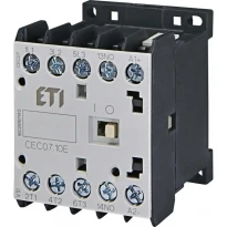 Миниконтактор CEC07.10-400V-50/60Hz 3 полюса 18A AC 400V 3NO+(1NO) 004641055 ETI