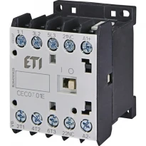 Миниконтактор CEC07.01-230V-50/60Hz 3 полюса 18A AC 230V 3NO+(1NC) 004641060 ETI