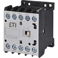 Миниконтактор CEC09.10-110V-50/60Hz 3 полюса 20A AC 110V 3NO+(1NO) 004641065 ETI