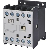Миниконтактор CEC09.01-110V-50/60Hz 3 полюса 20A AC 110V 3NO+(1NC) 004641071 ETI