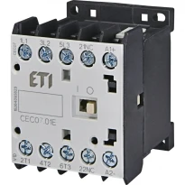 Миниконтактор CEC07.01-24V-DC 3 полюса 18A DC 24V 3NO+(1NC) 004641101 ETI