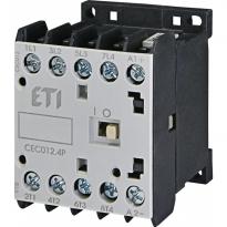 Мініконтактор CEC012.4P-24V-DC 4 полюси 22A DC 24V 4NO 004641212 ETI