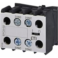 Блок контактів EFC0-02 10A для мініатюрних контакторів CEC0 3p 004641522 ETI