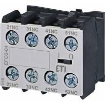 Блок контактів EFC0-04 10A 4NC для мініатюрних контакторів CEC0 3p 004641525 ETI