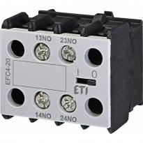 Блок контактов EFC4-20 10A 2NO для контакторов миниатюрных CEC0 4p 004641540 ETI