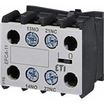 Блок контактів EFC4-11 10A 1NO+1NC для мініатюрних контакторів CEC0 4p 004641541 ETI