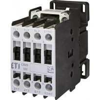 Контактор силовой CEM9.01-24V-50/60Hz 3 полюса AC 24V 9A 3NO+(1NC) 004642110 ETI