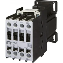 Контактор силовой CEM12.01-24V-DC 3 полюса DC 24V 12A 3NO+(1NC) 004643210 ETI