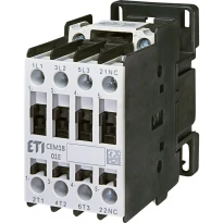 Контактор силовой CEM18.01-24V-50/60Hz 3 полюса AC 24V 18A 3NO+(1NC) 004644110 ETI