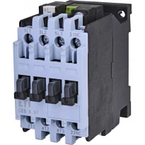 Контактор силовой CES 6.01-24V-50/60Hz 3 полюса 6A AC 24V 3NO+(1NC) 004646505 ETI