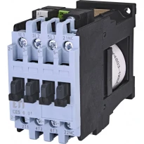 Электромагнитный контактор силовой CES 6.01-24V DC 3 полюса 6A DC 24V 3NO+(1NC) 004646509 ETI