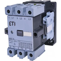 Контактор силовой CES 75.22-24V-50/60Hz 3 полюса 75A AC 24V 3NO+(2NO+2NC) 004646562 ETI