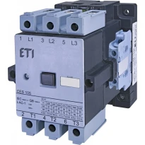 Электромагнитный контактор силовой CES 105.22-230V-50/60Hz 3 полюса 105A AC 24V 3NO+(2NO+2NC) 004646566 ETI