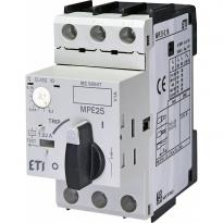 Автомат для захисту електродвигуна MPE25-0,16 0,1-0,16A 100kA 004648001 ETI
