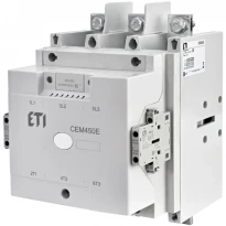 Электромагнитный контактор силовой CEM450E.22-255V-AC/DC 3 полюса AC/DC 255V 450A 3NO+(2NO+2NC) 004656306 ETI