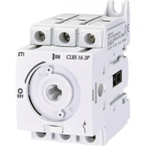 Кулачковый переключатель CLBS 16 3P модульный 16A 3 полюса 0-I 004661400 ETI