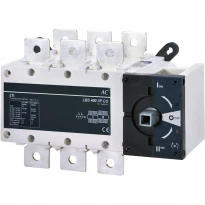 Переключатель ввода резерва LBS 400 3P CO 400A 3 полюса поворотный 004661552 ETI