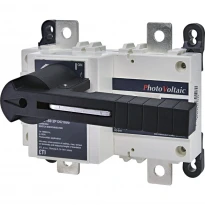 Выключатель нагрузки LBS 160 2P DC1000V 160A 2 полюса для солнечных батарей 004661854 ETI