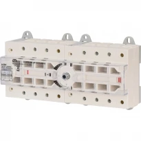 Переключатель резерва CLBSV 63 3P CO I-I+II-II 63A 3 полюса поворотный 004661893 ETI