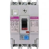 Силовий автоматичний вимикач 125A 16kA 3 полюси EB2S 160/3LA 125A 3p 004671884 ETI