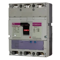 Силовой автоматический выключатель 630A 125kA 3 полюса EB2 800/3H 630A 3p 004672170 ETI