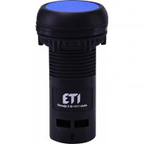 Кнопка ECF-01-B моноблочная углубленная 1NC синяя 004771464 ETI