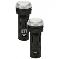 Лампа сигнальна ECLI-16-024C-W 220V IP65 біла 004771605 ETI