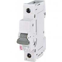 Автоматичний вимикач 1A 10kA 1 полюс тип C ETIMAT P10-DC 1p C1 260101105 ETI