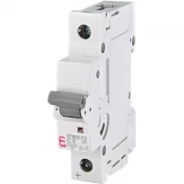 Выключатель электрический 6A 10kA 1 полюс тип C ETIMAT P10-DC 1p C6 260601100 ETI