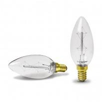 Лампа накаливания CL-40142(deco) C37 40W Е14 220V dimm свеча ArtDeco Eurolamp