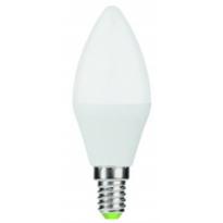 Світлодіодна лампа C37 E14 6W 3000K 220V LED-C37-06143(P) Eurolamp