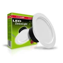 Светодиодный встраиваемый светильник LED-DLR-24/4(Е) 24W 4000K Eurolamp