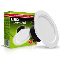 Світлодіодний врізний світильник LED-DLR-5/4(Е) 5W 4000K Eurolamp
