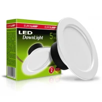 Точечный светодиодный светильник LED-DLR-5/4(Е) 5W 4000K Eurolamp