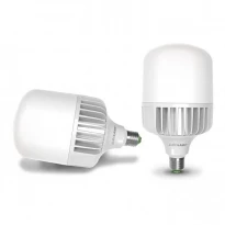 Светодиодная лампочка высокомощная LED-HP-50406 HW E40 50W 6500K 220V Eurolamp