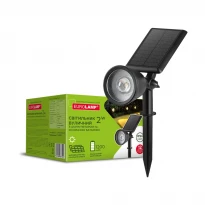 Вуличний LED-світильник з акумулятором і сонячною панеллю 2W 6500K 5V IP54 1800 mAh до 12 годин LED-2W/6500K(S4) Eurolamp