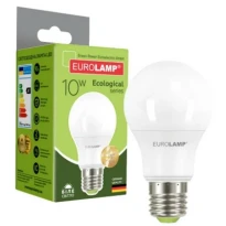 Светодиодная лампочка A60 E27 10W 3000K 220V LED-A60-10273(P) Eurolamp