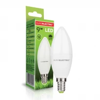 Светодиодная лампа CL 9W 900Lm E14 4000K 220-240V Ra>80 A+ LED-CL-09144(EE) Euroelectric