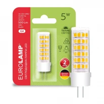 Светодиодная лампа капсульная G4 5W 500Lm 3000K 220-240V LED-G4-0530(220) Eurolamp