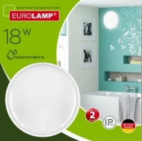 Светодиодный накладной светильник LED-NLR-18/55(P) ЖКХ 18W 5500K (20) Eurolamp