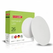 Накладной LED светильник круглый 26W 2350Lm 4000K Ra>85 120° IP40 LED-NLR-26W/45 Eurolamp