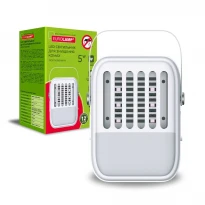 Светильник для уничтожения насекомых 5W USB-TypeC 1200mAh 18650 30м2 IP20 белый пластик ABS MK-5W(LIGHT)B Eurolamp