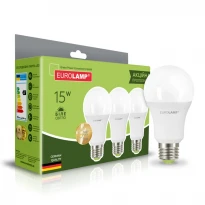 Промо-набор LED ламп A60 15W 1375Lm 4000K E27 акция 2+1 MLP-LED-A60-15274(3) Eurolamp