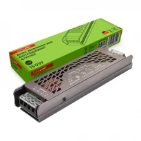 Блок живлення для світлодіодної стрічки 150W 24V 6,25A AC 198-242V 50/60Hz IP20 графіт PS-150W Eurolamp